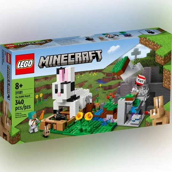 LEGO Minecraft Rabbit Ranch #21181 - NEW - Picture 2 of 6